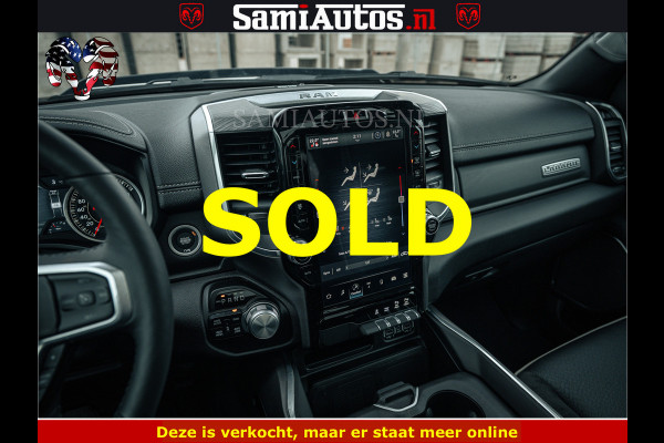 Dodge Ram V8 5.7 402PK | LARAMIE SPORT | Krachtige Hemi | Panorama Dak | 12' Scherm | LPG | Comfortabele Dubbele Cabine met Royale 5 Zitplaatsen | NIEUW EN BPM vrij | Nu Leverbaar uit Voorraad | Nr 2528 - 1276 |