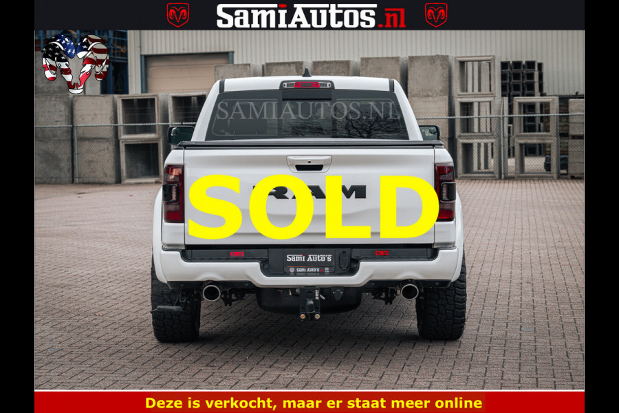 Dodge Ram V8 5.7 402PK | LARAMIE SPORT | Krachtige Hemi | Panorama Dak | 12' Scherm | LPG | Comfortabele Dubbele Cabine met Royale 5 Zitplaatsen | NIEUW EN BPM vrij | Nu Leverbaar uit Voorraad | Nr 2528 - 1276 |