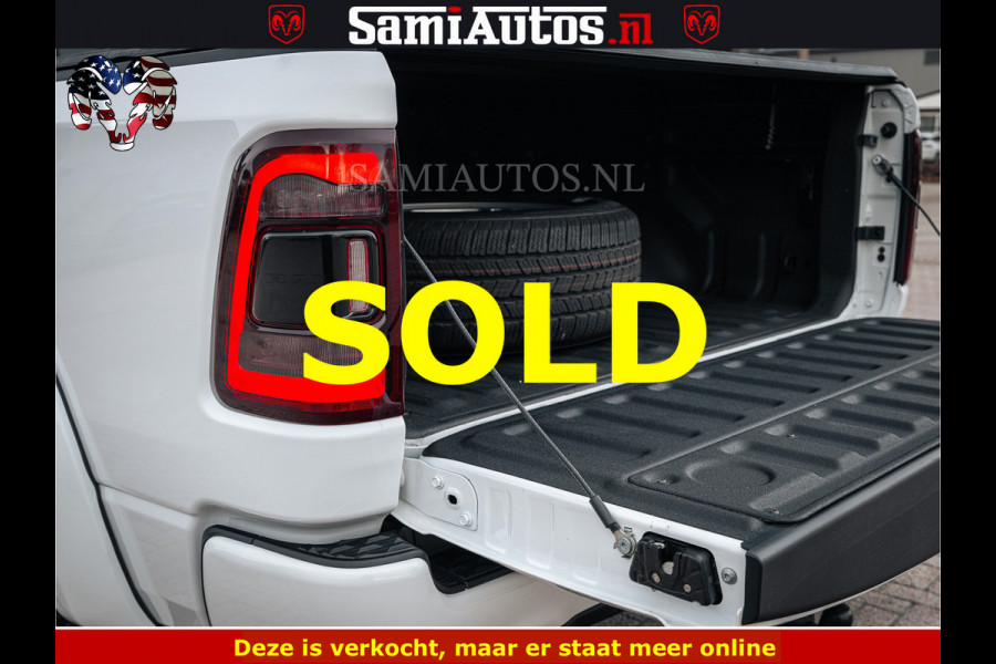 Dodge Ram V8 5.7 402PK | LARAMIE SPORT | Krachtige Hemi | Panorama Dak | 12' Scherm | LPG | Comfortabele Dubbele Cabine met Royale 5 Zitplaatsen | NIEUW EN BPM vrij | Nu Leverbaar uit Voorraad | Nr 2528 - 1276 |