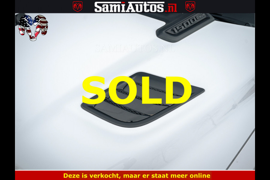 Dodge Ram V8 5.7 402PK | LARAMIE SPORT | Krachtige Hemi | Panorama Dak | 12' Scherm | LPG | Comfortabele Dubbele Cabine met Royale 5 Zitplaatsen | NIEUW EN BPM vrij | Nu Leverbaar uit Voorraad | Nr 2528 - 1276 |
