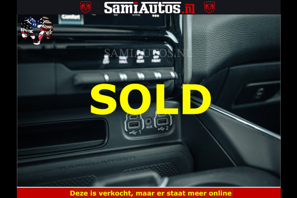 Dodge Ram V8 5.7 402PK | LARAMIE SPORT | Krachtige Hemi | Panorama Dak | 12' Scherm | LPG | Comfortabele Dubbele Cabine met Royale 5 Zitplaatsen | NIEUW EN BPM vrij | Nu Leverbaar uit Voorraad | Nr 2528 - 1276 |