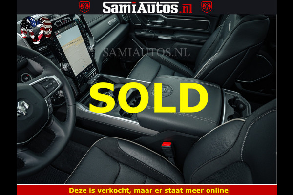 Dodge Ram V8 5.7 402PK | LARAMIE SPORT | Krachtige Hemi | Panorama Dak | 12' Scherm | LPG | Comfortabele Dubbele Cabine met Royale 5 Zitplaatsen | NIEUW EN BPM vrij | Nu Leverbaar uit Voorraad | Nr 2528 - 1276 |