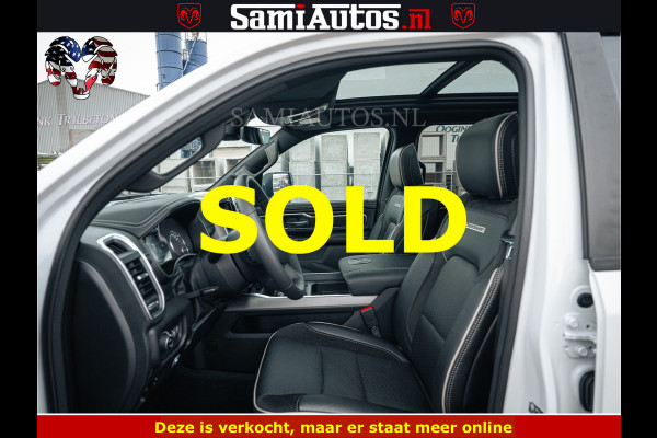 Dodge Ram V8 5.7 402PK | LARAMIE SPORT | Krachtige Hemi | Panorama Dak | 12' Scherm | LPG | Comfortabele Dubbele Cabine met Royale 5 Zitplaatsen | NIEUW EN BPM vrij | Nu Leverbaar uit Voorraad | Nr 2528 - 1276 |