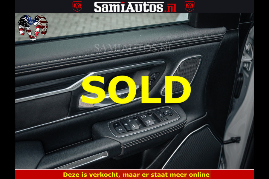 Dodge Ram V8 5.7 402PK | LARAMIE SPORT | Krachtige Hemi | Panorama Dak | 12' Scherm | LPG | Comfortabele Dubbele Cabine met Royale 5 Zitplaatsen | NIEUW EN BPM vrij | Nu Leverbaar uit Voorraad | Nr 2528 - 1276 |