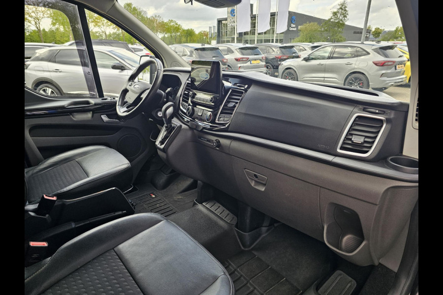 Ford Transit Custom 320 2.0 TDCI L1H1 Sport DC | 185pk Automaat | Geen BTW Geen BPM | Marge! | Camera | Stoelverwarming | Half leder | Trekhaak | PDC v+ a etc.