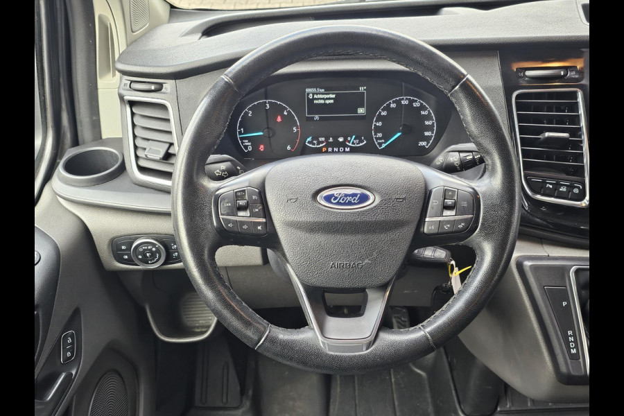 Ford Transit Custom 320 2.0 TDCI L1H1 Sport DC | 185pk Automaat | Geen BTW Geen BPM | Marge! | Camera | Stoelverwarming | Half leder | Trekhaak | PDC v+ a etc.
