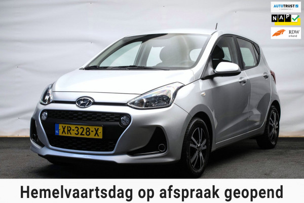 Hyundai i10 1.0i Comfort Luxury NL-auto [ Carplay Cruise Control Parkeersensoren Navigatie DAB+ Airco ]