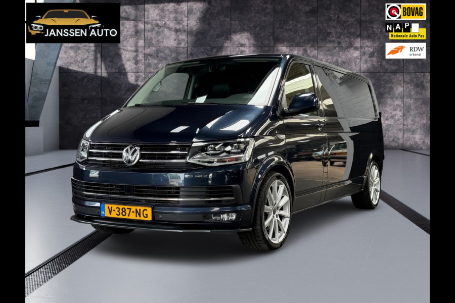 Volkswagen Transporter 2.0 TDI L2H1 DC | Luxe uitvoering | 20 inch | 204PK | DSG | ACC | Standkachel | Leder | Mooie staat