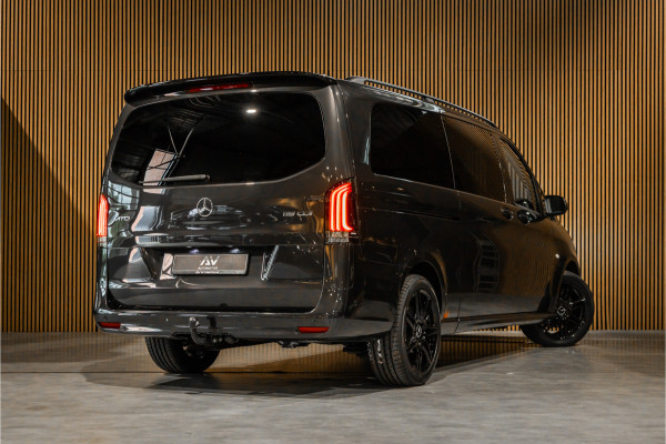 Mercedes-Benz Vito 119 CDI DC L3 XL | AMG | L+R Schuifdeur | Dubbel cabine | Navigatie | CarPlay | Camera | Lederen bekleding | Stoelverwarming | 2500 kg trekgewicht | Trekhaak | Multibeam Led | PDC V+A