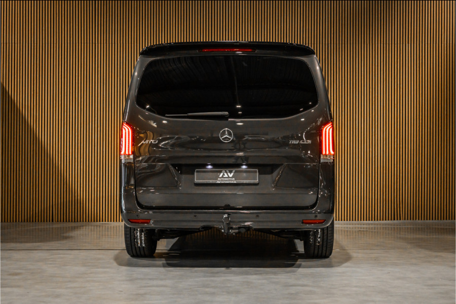 Mercedes-Benz Vito 119 CDI DC L3 XL | AMG | L+R Schuifdeur | Dubbel cabine | Navigatie | CarPlay | Camera | Lederen bekleding | Stoelverwarming | 2500 kg trekgewicht | Trekhaak | Multibeam Led | PDC V+A