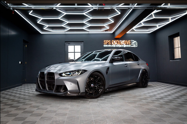 BMW 3 Serie M3 xDrive Competition Individual Frozen / PPF / Carbon / HuD / Laser / H&K / KW / FL