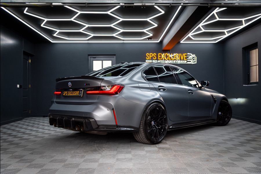 BMW 3 Serie M3 xDrive Competition Individual Frozen / PPF / Carbon / HuD / Laser / H&K / KW / FL