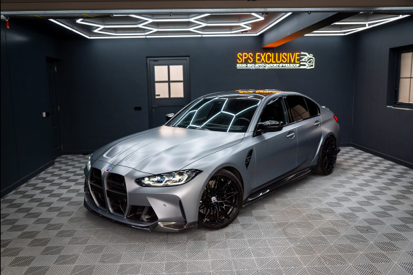BMW 3 Serie M3 xDrive Competition Individual Frozen / PPF / Carbon / HuD / Laser / H&K / KW / FL