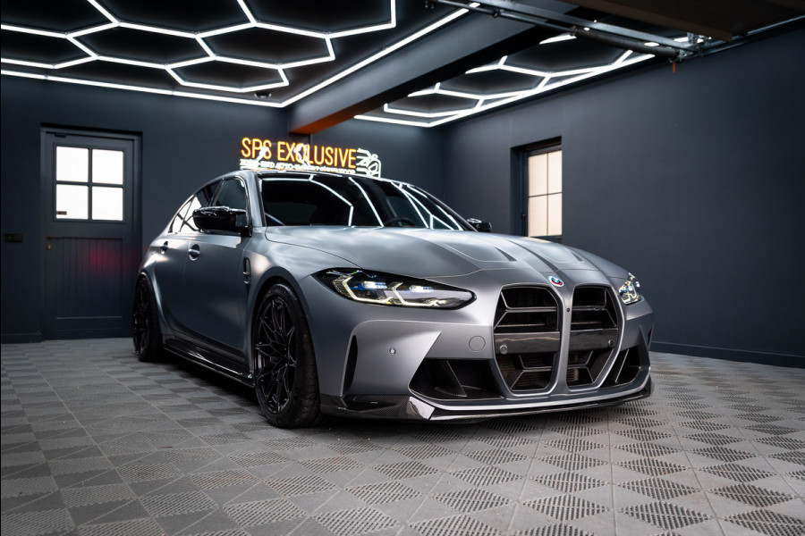 BMW 3 Serie M3 xDrive Competition Individual Frozen / PPF / Carbon / HuD / Laser / H&K / KW / FL