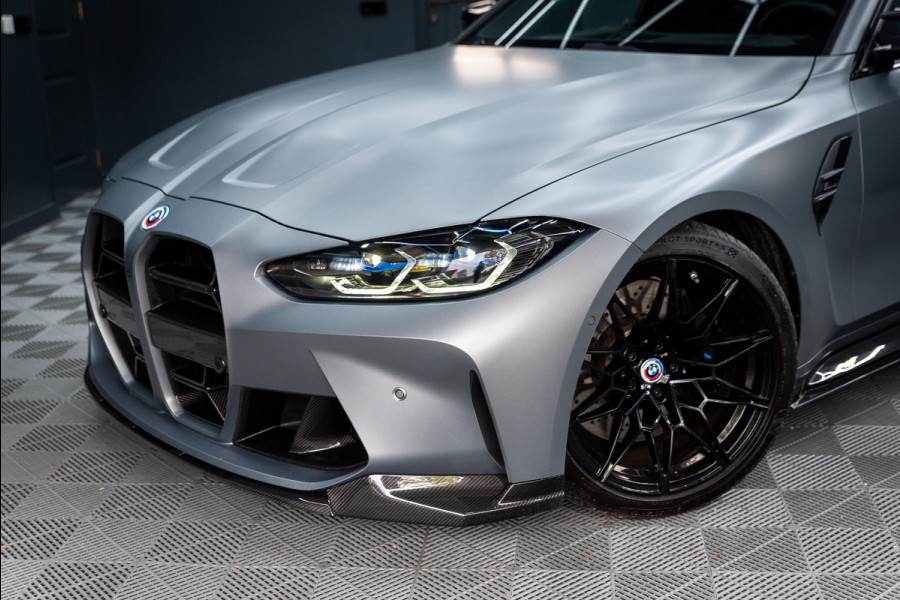 BMW 3 Serie M3 xDrive Competition Individual Frozen / PPF / Carbon / HuD / Laser / H&K / KW / FL