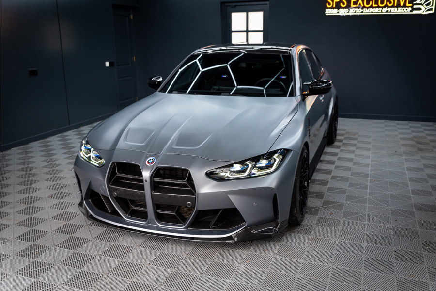 BMW 3 Serie M3 xDrive Competition Individual Frozen / PPF / Carbon / HuD / Laser / H&K / KW / FL