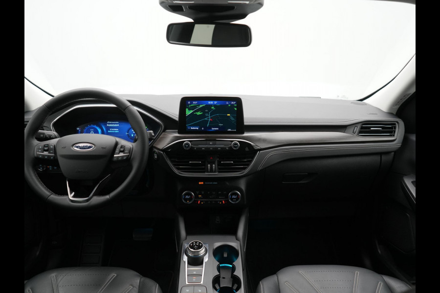 Ford Kuga 2.5 Vignale PHEV 225pk Dealer O.H. | Trekhaak Af Fabriek | 360 Camera | Adaptive Cruise | Lederen Sportstoelen Memory & Verwarmd | Bang & Olufsen | Apple Carplay | Keyless | Achterbank Verwarmd | Blis | Stuur Verwarmd | Navigatie | DAB | Plug In Hybrid |