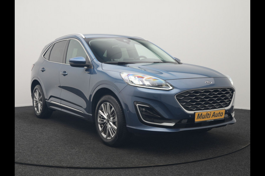 Ford Kuga 2.5 Vignale PHEV 225pk Dealer O.H. | Trekhaak Af Fabriek | 360 Camera | Adaptive Cruise | Lederen Sportstoelen Memory & Verwarmd | Bang & Olufsen | Apple Carplay | Keyless | Achterbank Verwarmd | Blis | Stuur Verwarmd | Navigatie | DAB | Plug In Hybrid |