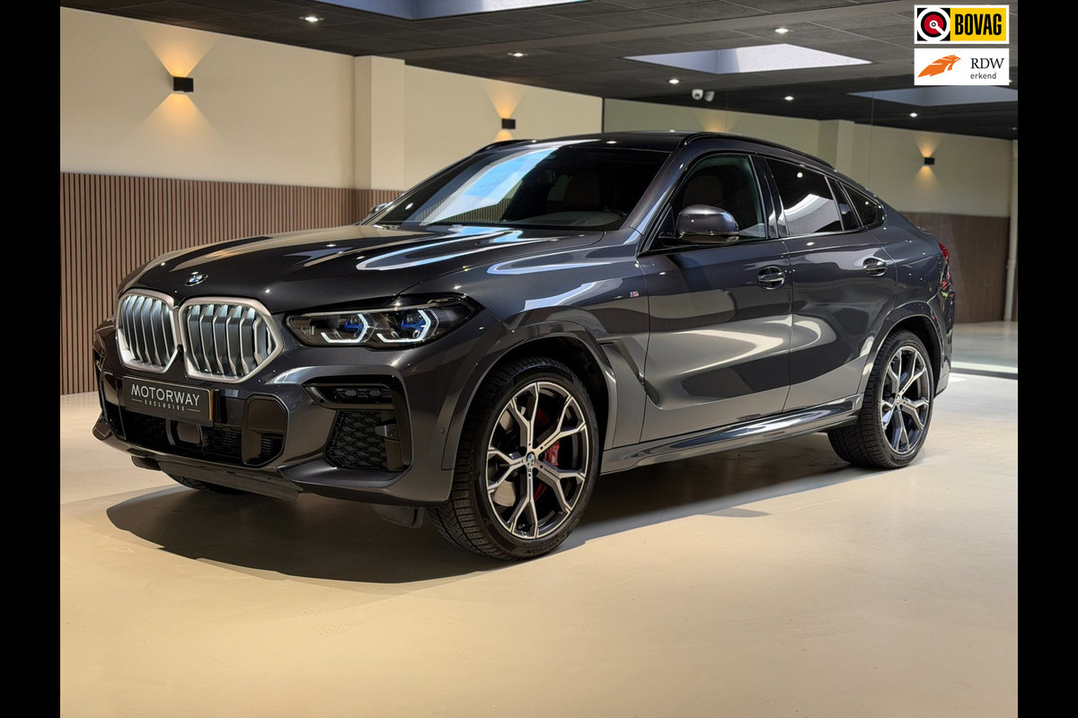 BMW X6 XDrive40i M-Sport|Skylounge|360|Pano|Crystal pook