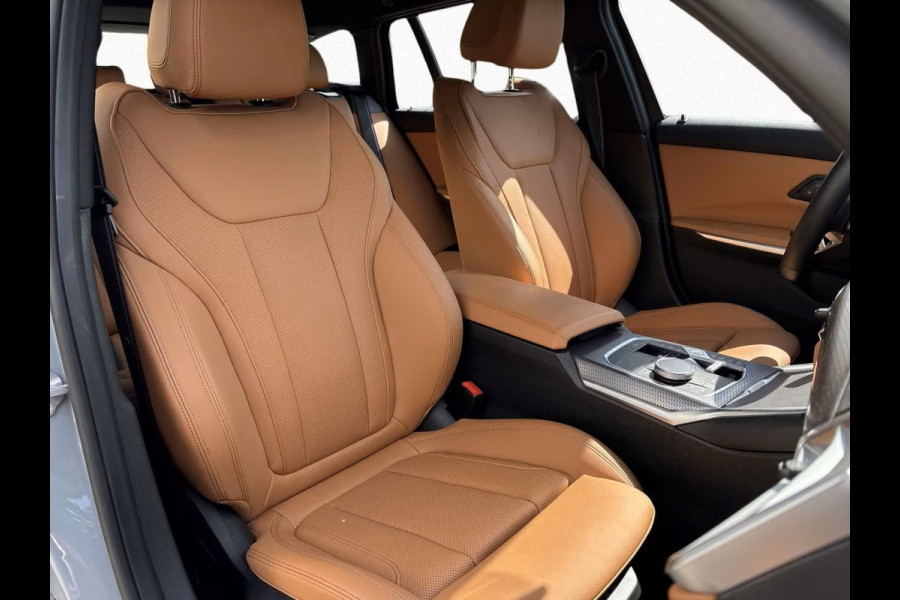BMW 3 Serie Touring 330e xDrive M-SPORT Pro ** AD. LED, BEIGE LEDER, TREKH, PANO, MEMORY, 19-inch LMV ** Ex BMW-AG ** ** INFORMEER OOK NAAR ONZE AANTREKKELIJKE FINANCIAL-LEASE TARIEVEN **