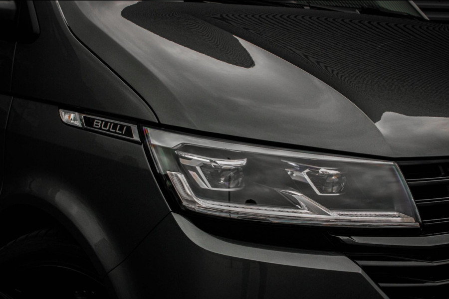 Volkswagen Transporter 2.0 TDI L2H1 150PK BULLI DC DUBBEL CABINE / LEIGHTONVANS BODYKIT / FULL OPTINS / LEDER / FULL BLACK / APPLE