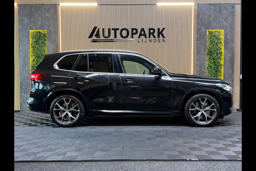 BMW X5 XDrive45e High Executive M-SPORT|BTW|PANO|HuD|H&K|360CAM|KEYLESS|AUTOPILOT|DEALER ONDERHOUDEN|SFEERVERLICHTING|BOMVOL!