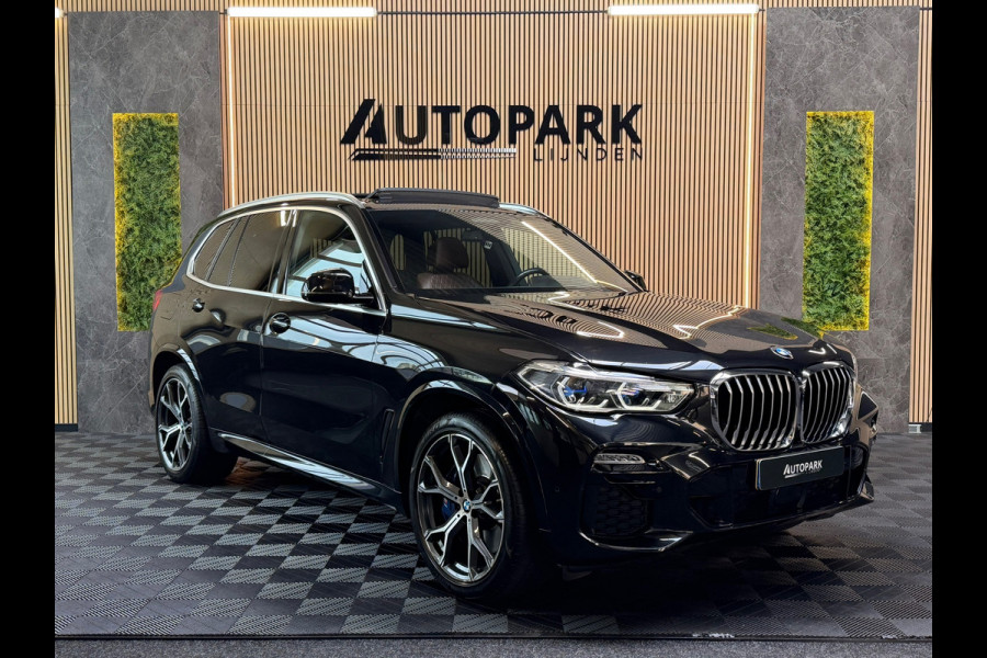 BMW X5 XDrive45e High Executive M-SPORT|BTW|PANO|HuD|H&K|360CAM|KEYLESS|AUTOPILOT|DEALER ONDERHOUDEN|SFEERVERLICHTING|BOMVOL!
