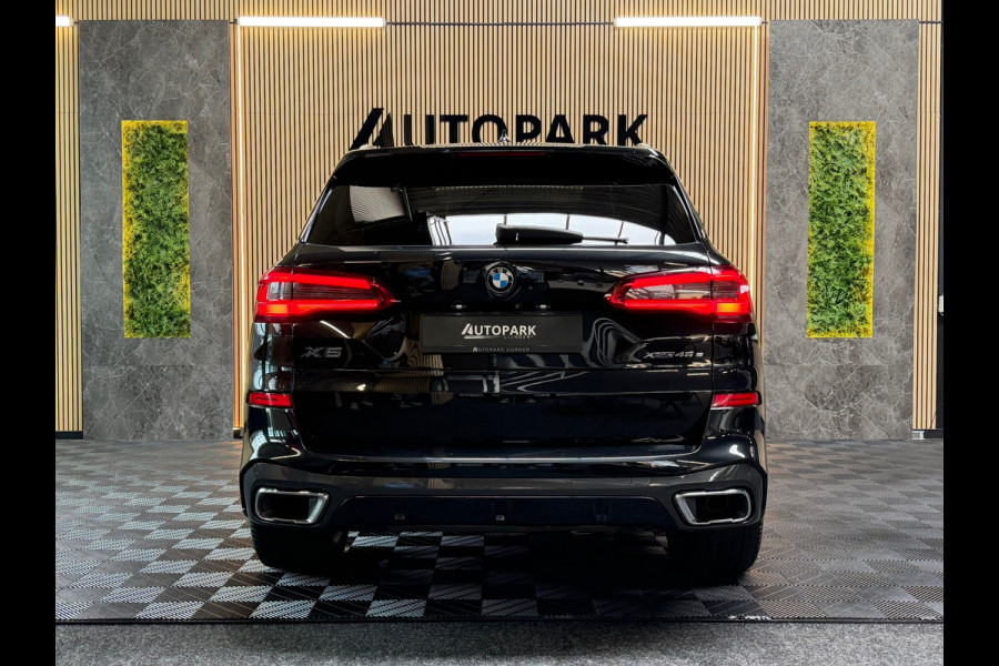 BMW X5 XDrive45e High Executive M-SPORT|BTW|PANO|HuD|H&K|360CAM|KEYLESS|AUTOPILOT|DEALER ONDERHOUDEN|SFEERVERLICHTING|BOMVOL!