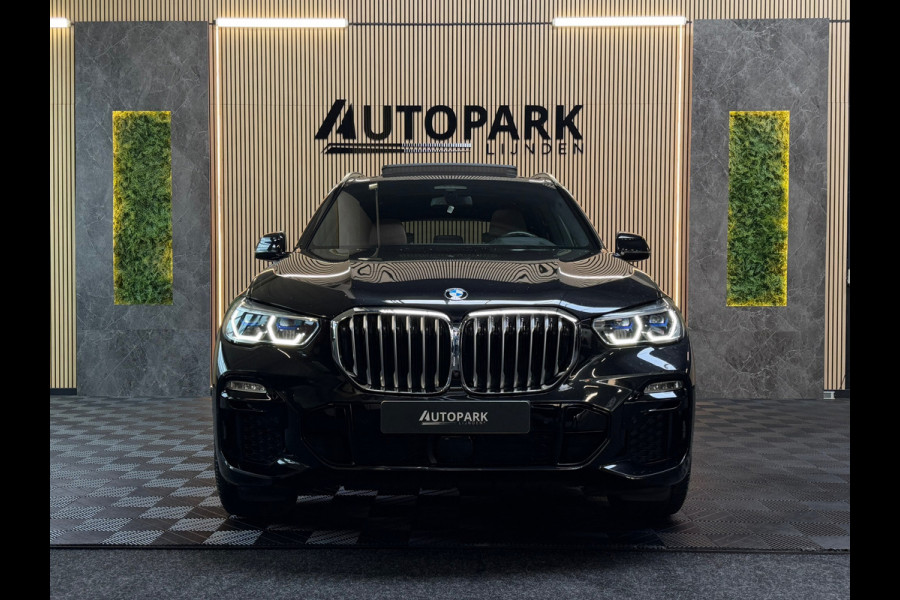 BMW X5 XDrive45e High Executive M-SPORT|BTW|PANO|HuD|H&K|360CAM|KEYLESS|AUTOPILOT|DEALER ONDERHOUDEN|SFEERVERLICHTING|BOMVOL!