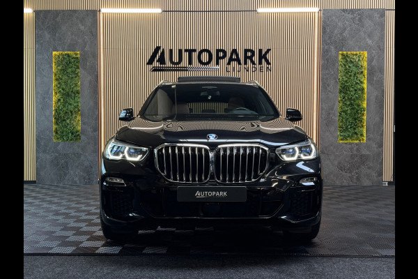 BMW X5 XDrive45e High Executive M-SPORT|BTW|PANO|HuD|H&K|360CAM|KEYLESS|AUTOPILOT|DEALER ONDERHOUDEN|SFEERVERLICHTING|BOMVOL!