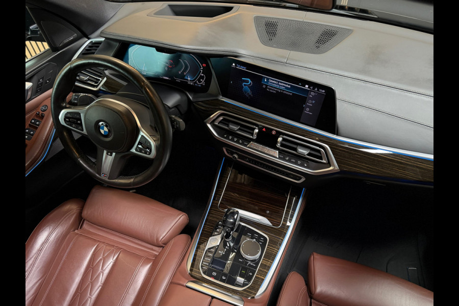 BMW X5 XDrive45e High Executive M-SPORT|BTW|PANO|HuD|H&K|360CAM|KEYLESS|AUTOPILOT|DEALER ONDERHOUDEN|SFEERVERLICHTING|BOMVOL!