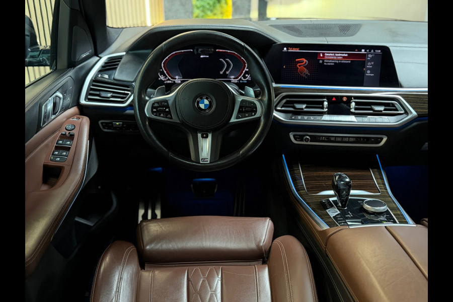 BMW X5 XDrive45e High Executive M-SPORT|BTW|PANO|HuD|H&K|360CAM|KEYLESS|AUTOPILOT|DEALER ONDERHOUDEN|SFEERVERLICHTING|BOMVOL!