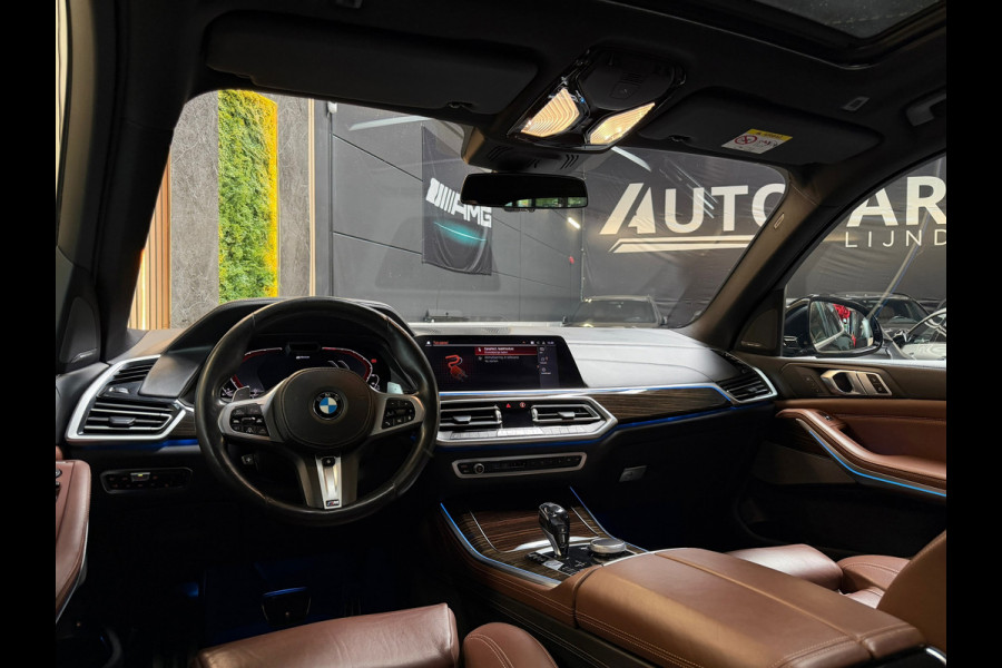 BMW X5 XDrive45e High Executive M-SPORT|BTW|PANO|HuD|H&K|360CAM|KEYLESS|AUTOPILOT|DEALER ONDERHOUDEN|SFEERVERLICHTING|BOMVOL!