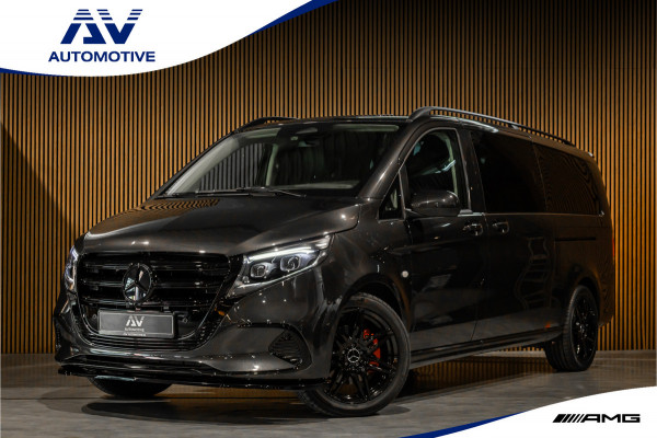 Mercedes-Benz Vito 119 CDI DC L3 XL | AMG | L+R Schuifdeur | Dubbel cabine | Navigatie | CarPlay | Camera | Lederen bekleding | Stoelverwarming | 2500 kg trekgewicht | Trekhaak | Multibeam Led | PDC V+A