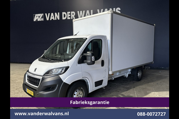 Peugeot Boxer 2.2 BlueHDi 165pk Bakwagen 434cm Lang Laadklep Fabrieksgarantie Euro6 Airco | Camera | Cruisecontrol Bijrijdersbank, 910kg laadvermogen