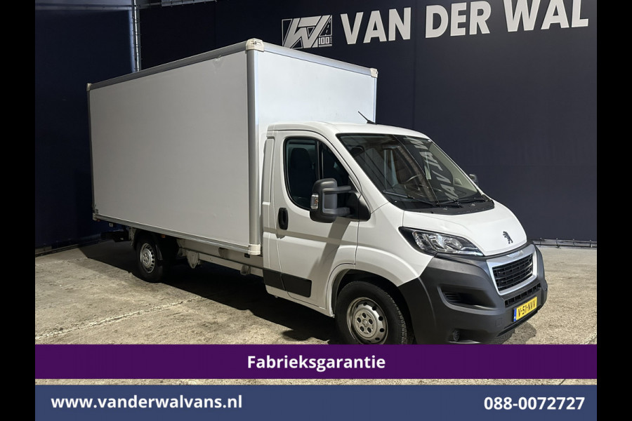 Peugeot Boxer 2.2 BlueHDi 165pk Bakwagen 434cm Lang Laadklep Fabrieksgarantie Euro6 Airco | Camera | Cruisecontrol Bijrijdersbank, 910kg laadvermogen