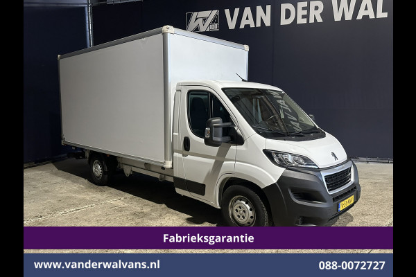 Peugeot Boxer 2.2 BlueHDi 165pk Bakwagen 434cm Lang Laadklep Fabrieksgarantie Euro6 Airco | Camera | Cruisecontrol Bijrijdersbank, 910kg laadvermogen