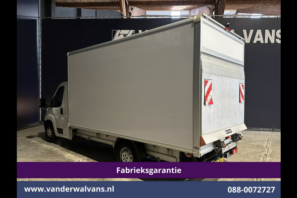 Peugeot Boxer 2.2 BlueHDi 165pk Bakwagen 434cm Lang Laadklep Fabrieksgarantie Euro6 Airco | Camera | Cruisecontrol Bijrijdersbank, 910kg laadvermogen