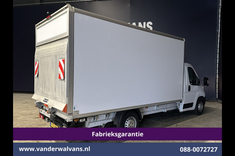 Peugeot Boxer 2.2 BlueHDi 165pk Bakwagen 434cm Lang Laadklep Fabrieksgarantie Euro6 Airco | Camera | Cruisecontrol Bijrijdersbank, 910kg laadvermogen