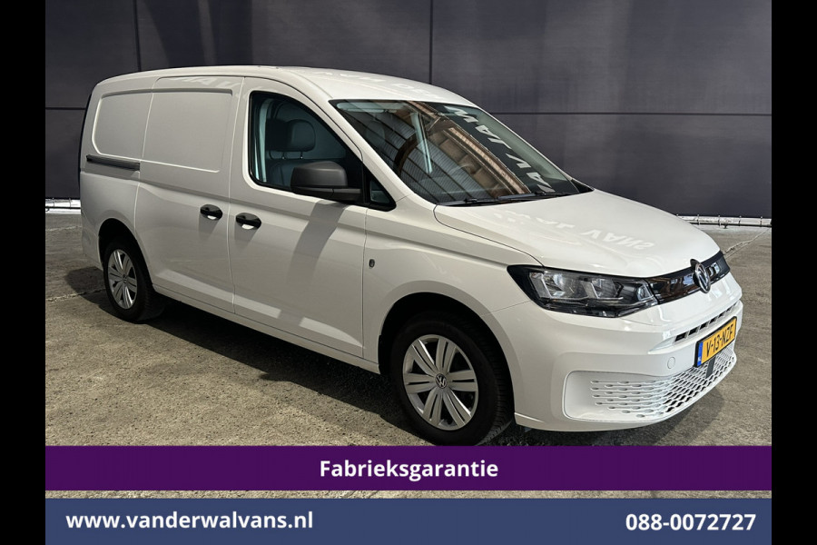 Volkswagen Caddy Cargo Maxi 1.5 TSI 115pk Benzine motor L2H1 Fabrieksgarantie Airco | Camera | Apple Carplay | Bumper in de kleur Android Auto, Zijdeur