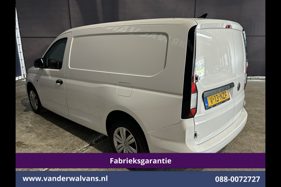 Volkswagen Caddy Cargo Maxi 1.5 TSI 115pk Benzine motor L2H1 Fabrieksgarantie Airco | Camera | Apple Carplay | Bumper in de kleur Android Auto, Zijdeur