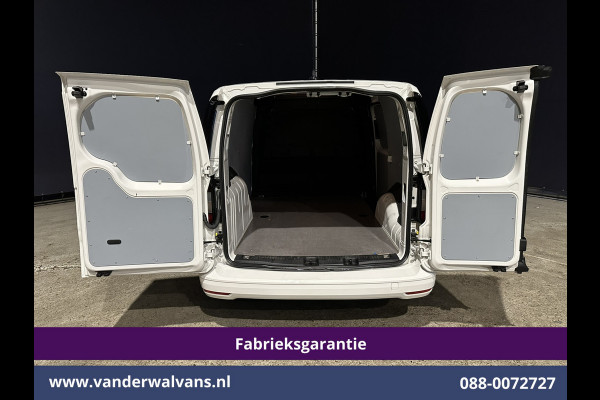 Volkswagen Caddy Cargo Maxi 1.5 TSI 115pk Benzine motor L2H1 Fabrieksgarantie Airco | Camera | Apple Carplay | Bumper in de kleur Android Auto, Zijdeur