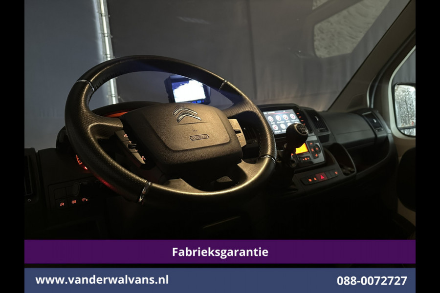 Citroën Jumper 2.2 BlueHDi 141pk Bakwagen 436cm Lang Laadklep Fabrieksgarantie Euro6 Airco | Camera | Navigatie | Cruisecontrol | Apple Carplay Android Auto, 1010kg laadvermogen, Bijrijdersbank