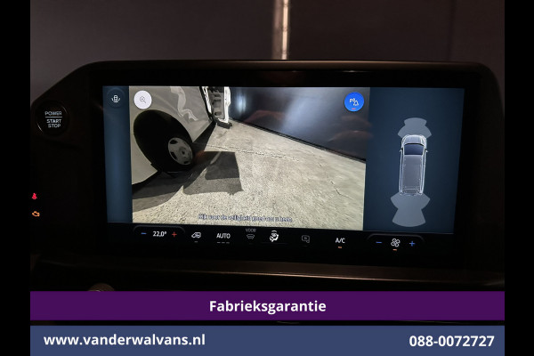 Ford Transit Custom 2.0 TDCI 136pk L2H1 Fabrieksgarantie Euro6 Airco | Camera | Apple Carplay | LED Android Auto, Cruisecontrol, Verwarmde voorruit, Parkeersensoren, Bijrijdersbank, 2740kg trekvermogen