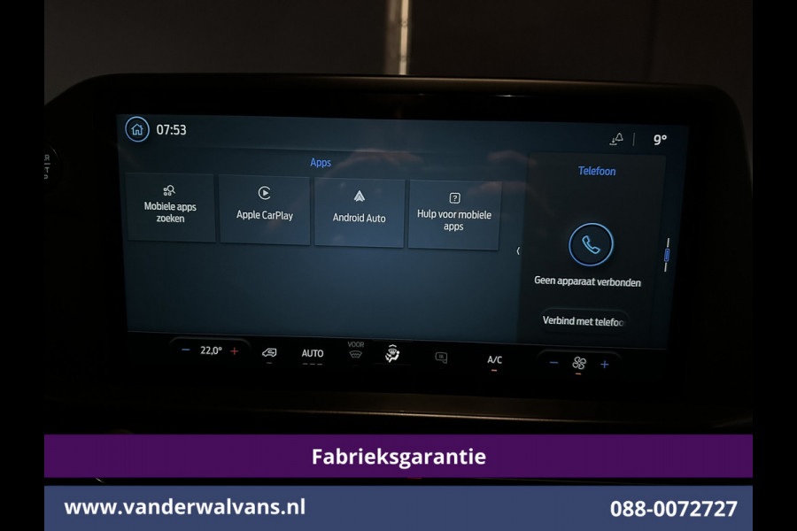 Ford Transit Custom 2.0 TDCI 136pk L2H1 Fabrieksgarantie Euro6 Airco | Camera | Apple Carplay | LED Android Auto, Cruisecontrol, Verwarmde voorruit, Parkeersensoren, Bijrijdersbank, 2740kg trekvermogen