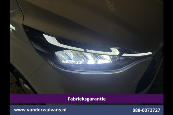 Ford Transit Custom 2.0 TDCI 136pk L2H1 Fabrieksgarantie Euro6 Airco | Camera | Apple Carplay | LED Android Auto, Cruisecontrol, Verwarmde voorruit, Parkeersensoren, Bijrijdersbank, 2740kg trekvermogen
