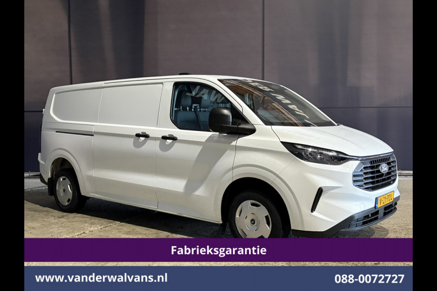Ford Transit Custom 2.0 TDCI 136pk L2H1 Fabrieksgarantie Euro6 Airco | Camera | Apple Carplay | LED Android Auto, Cruisecontrol, Verwarmde voorruit, Parkeersensoren, Bijrijdersbank, 2740kg trekvermogen