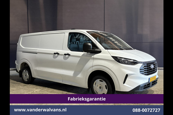 Ford Transit Custom 2.0 TDCI 136pk L2H1 Fabrieksgarantie Euro6 Airco | Camera | Apple Carplay | LED Android Auto, Cruisecontrol, Verwarmde voorruit, Parkeersensoren, Bijrijdersbank, 2740kg trekvermogen