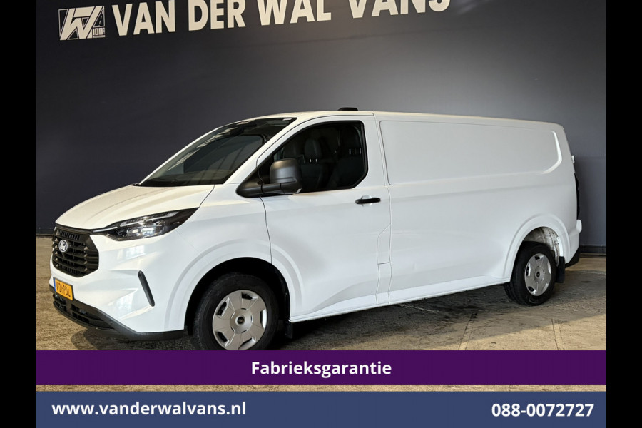 Ford Transit Custom 2.0 TDCI 136pk L2H1 Fabrieksgarantie Euro6 Airco | Camera | Apple Carplay | LED Android Auto, Cruisecontrol, Verwarmde voorruit, Parkeersensoren, Bijrijdersbank, 2740kg trekvermogen