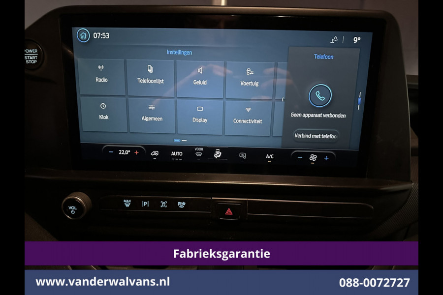 Ford Transit Custom 2.0 TDCI 136pk L2H1 Fabrieksgarantie Euro6 Airco | Camera | Apple Carplay | LED Android Auto, Cruisecontrol, Verwarmde voorruit, Parkeersensoren, Bijrijdersbank, 2740kg trekvermogen